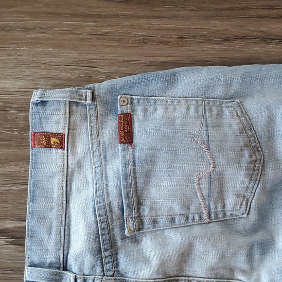 7 for all mankind Gwenevere light wash skinny jeans - Picture 4 of 5